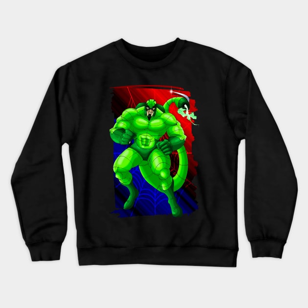 The Terrifying Scorpion Crewneck Sweatshirt by Dibujartpe